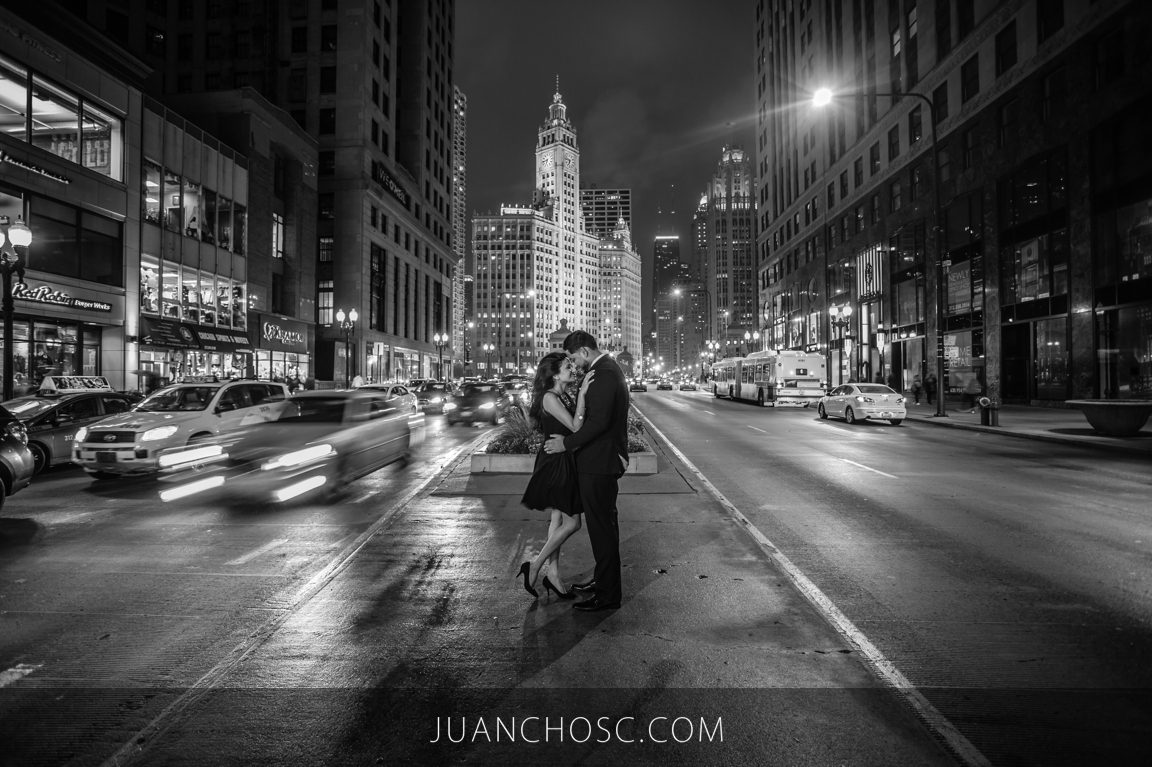 Chicago engagement photos